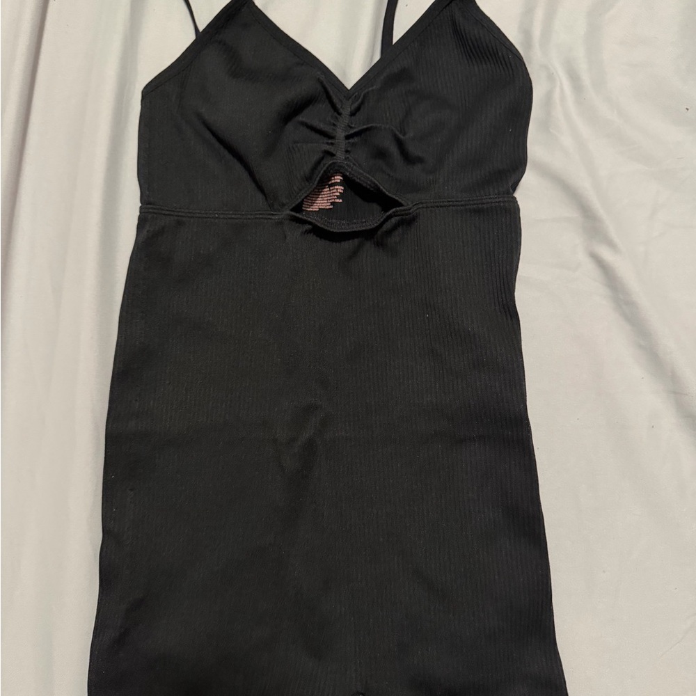 Black Strappy romper